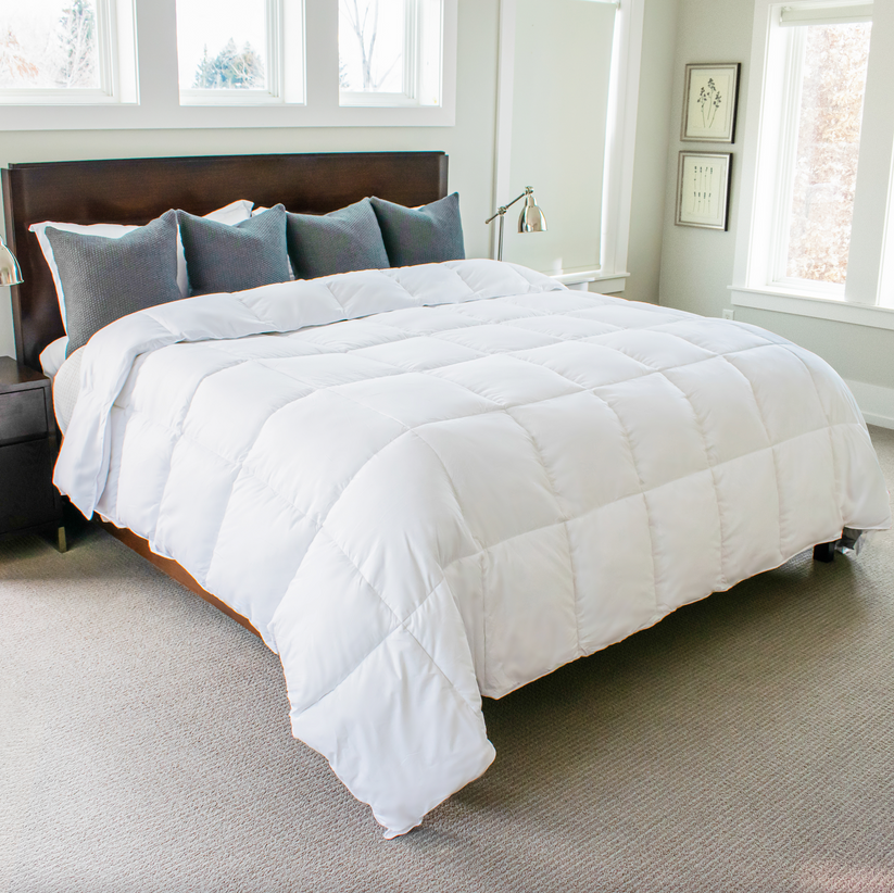 Super King Oversized Comforter Gray Eagle